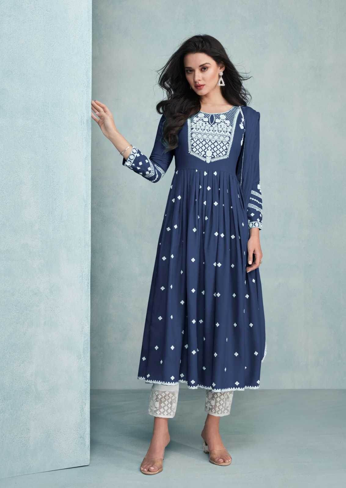 Viscose Rayon Palazzo Party wear suit - MYLUXURY LANE ENTERPRISE